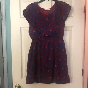Cap sleeved dress